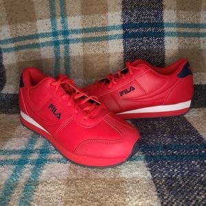 Fila Mens Province Sneaker Red